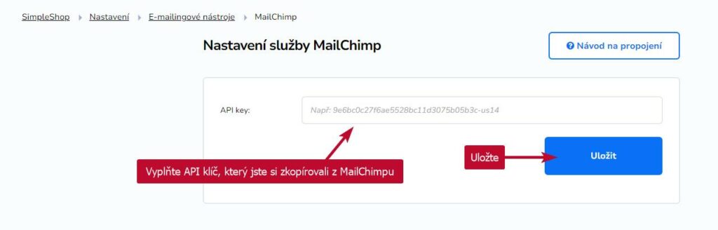 Mailchimp-propojeni